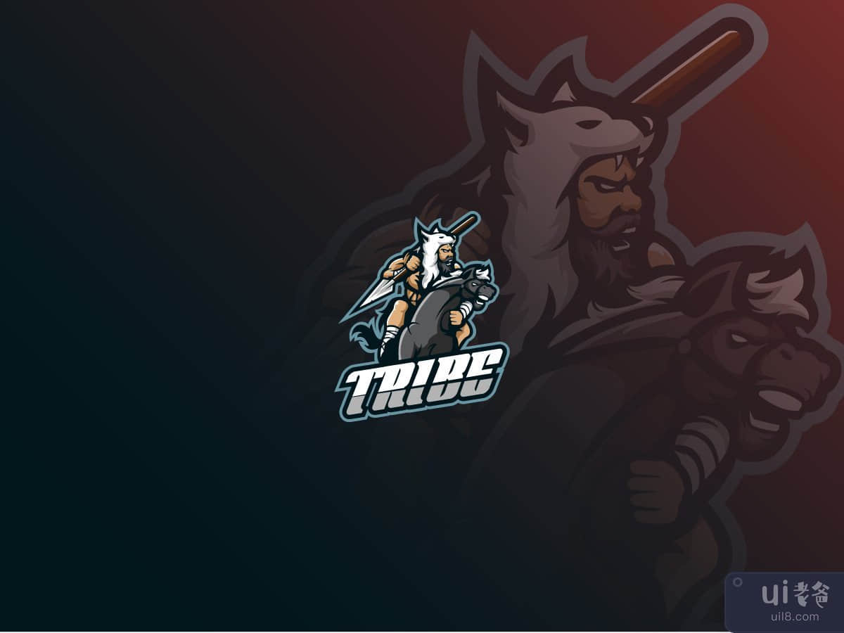 Tribe warrior logo design