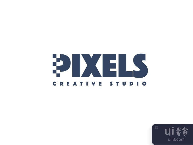 像素创意工作室徽标(PIXELS Creative Studio Logo)插图1