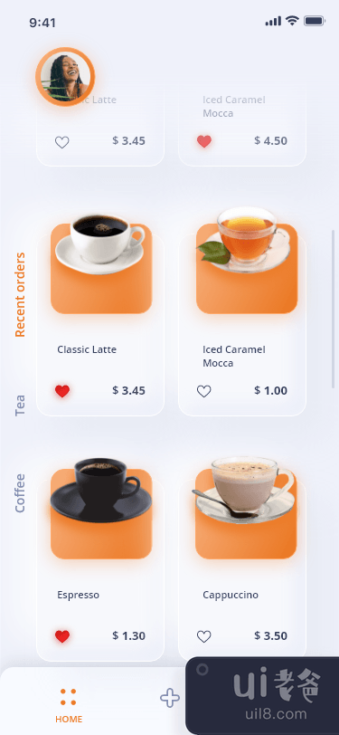 咖啡应用程序用户界面(Coffee App UI)插图3
