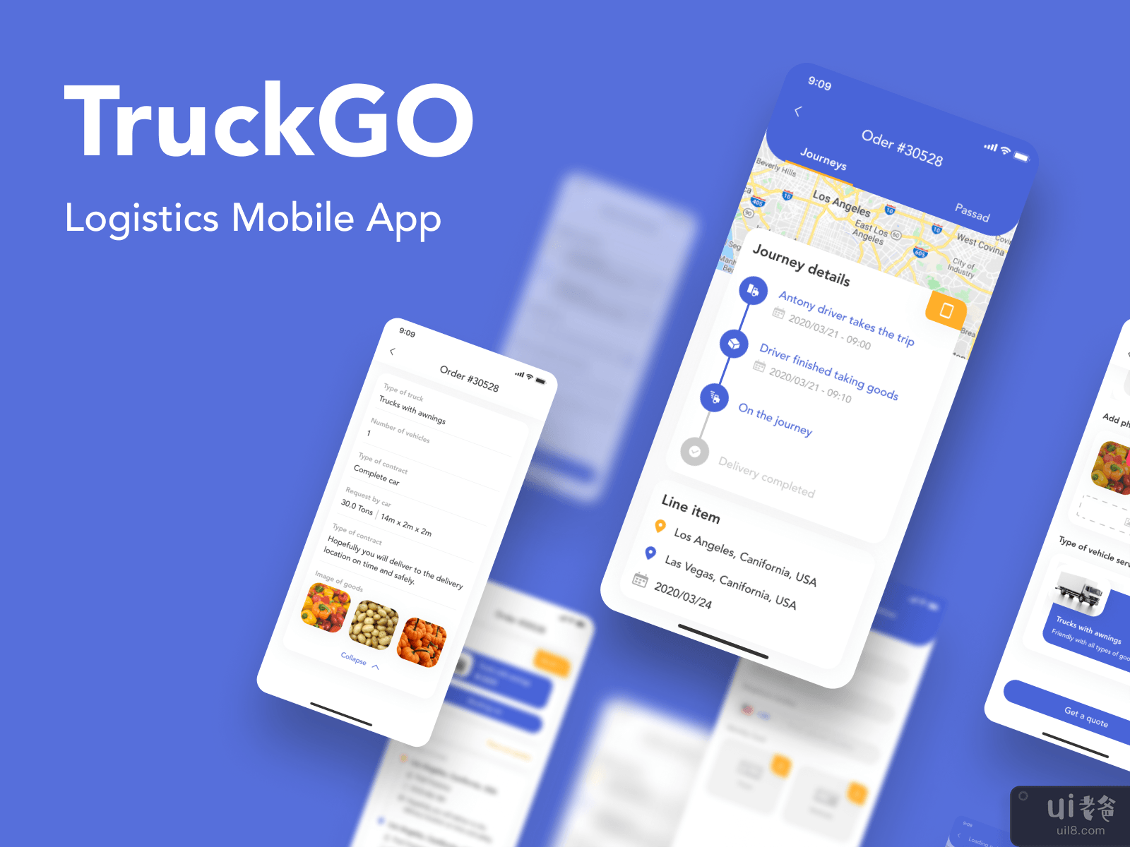 TruckGo - Logistics Mobile App #8