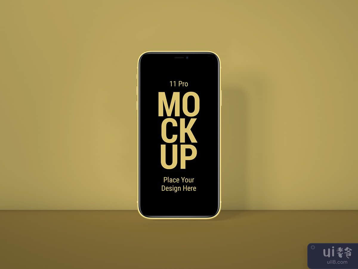 Latest Smart Phone 11 pro MAX Mockup to Present Artwork