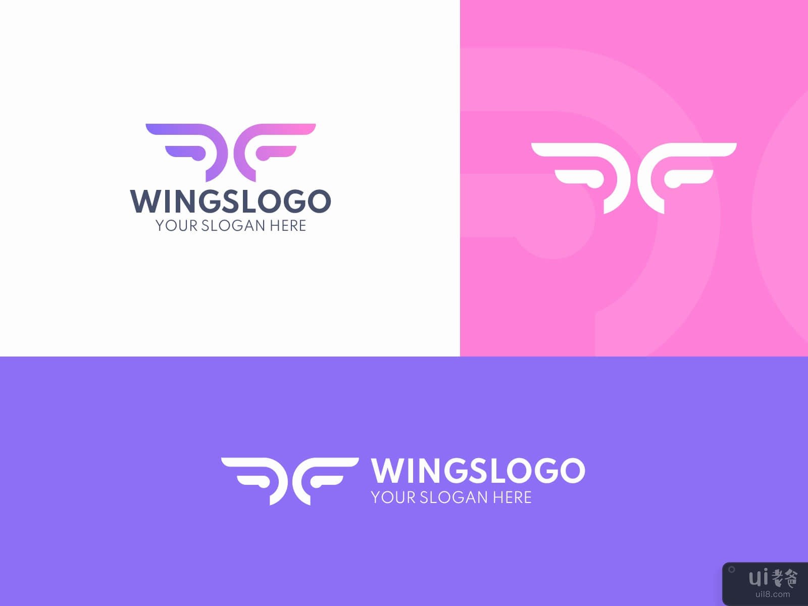 Wings Logo Design