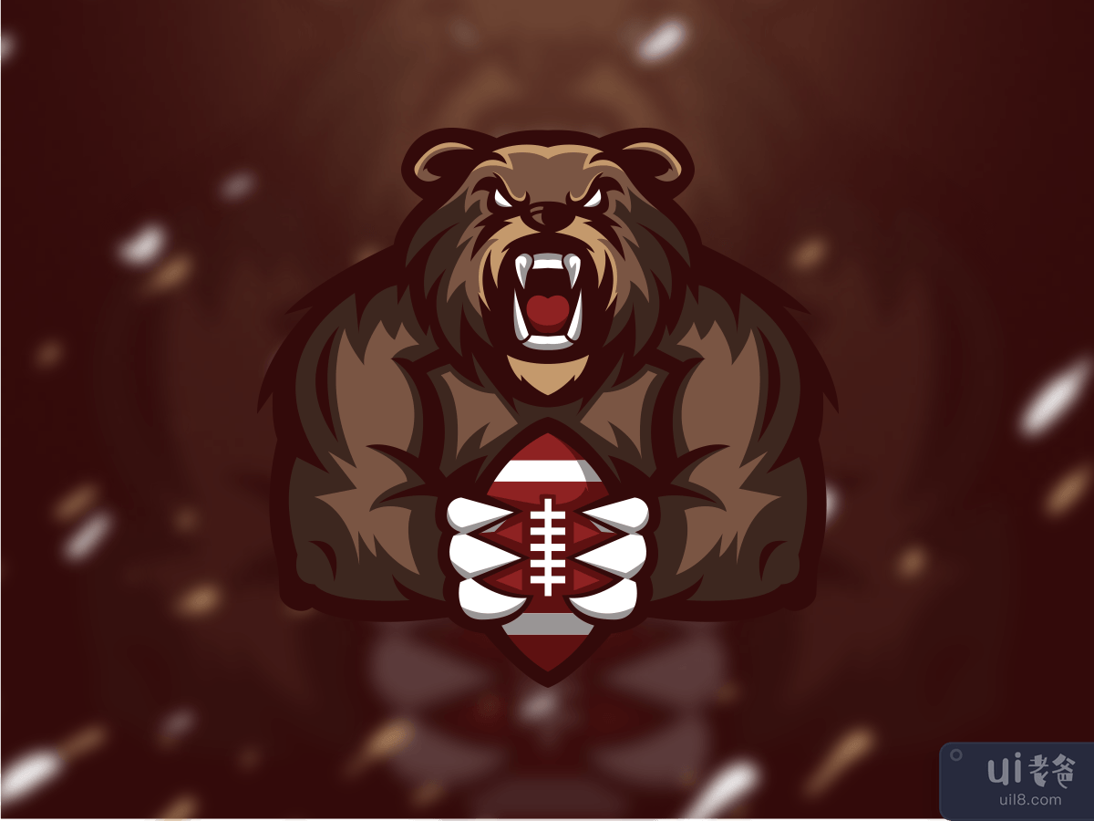 Angry Bear - Mascot & Esport Logo