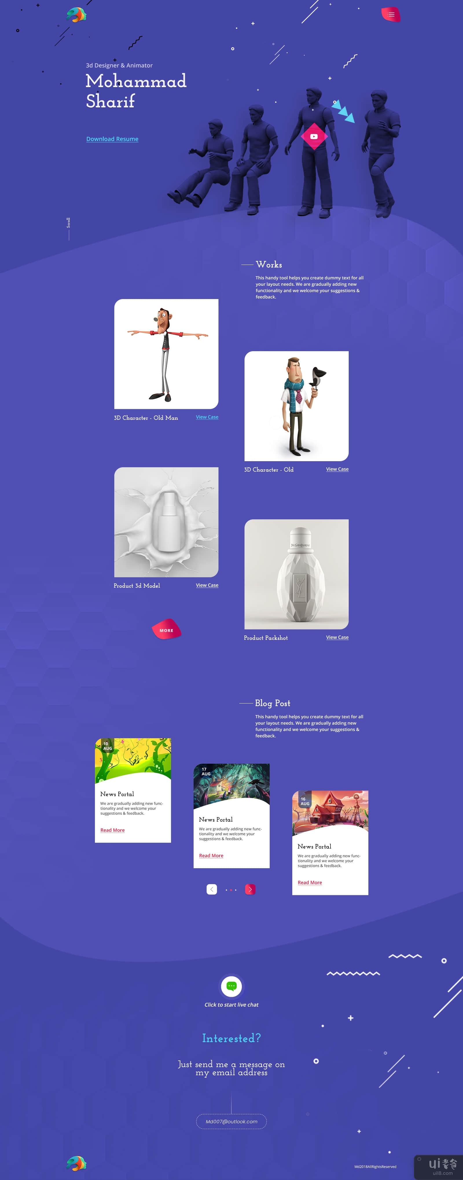 3d 艺术家网站 |概念(3d artist website | concept)插图