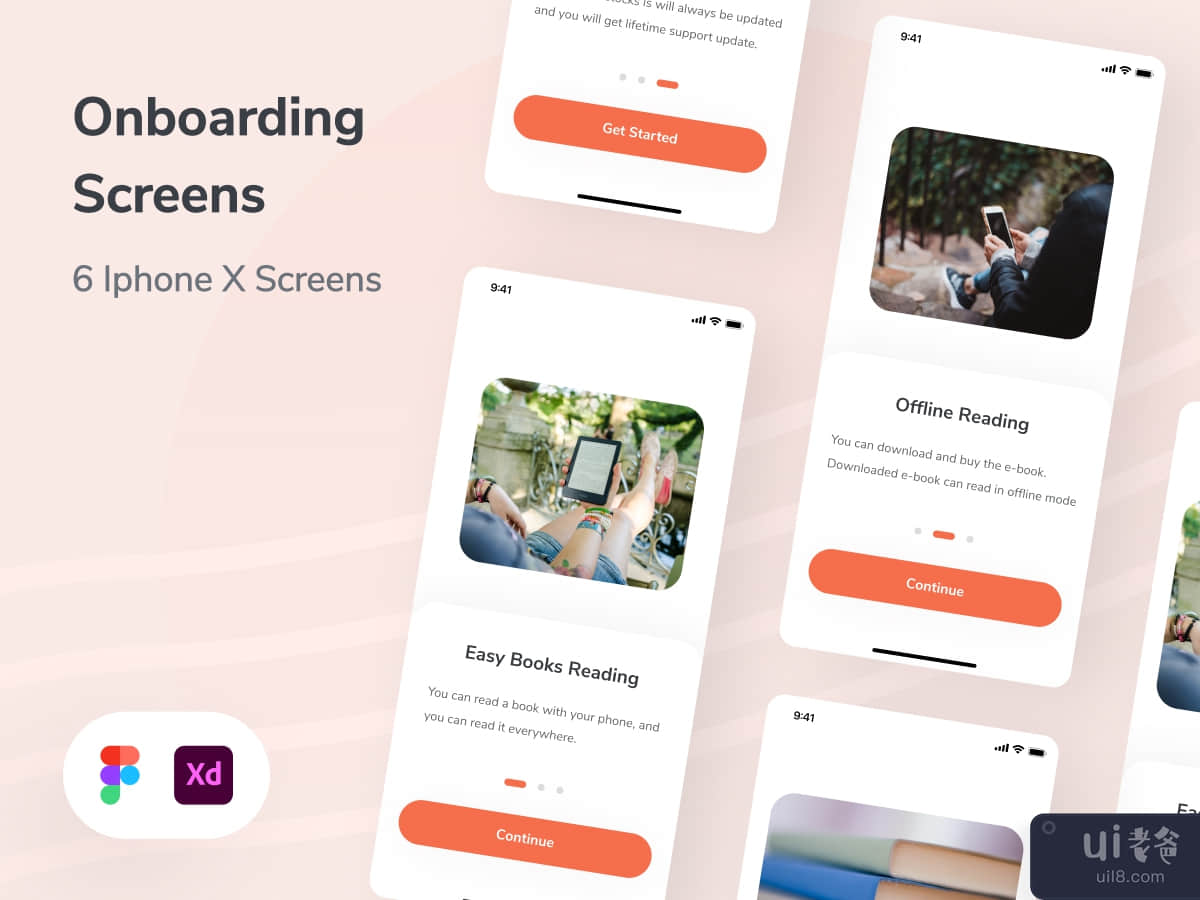 Onboarding Screen App UI