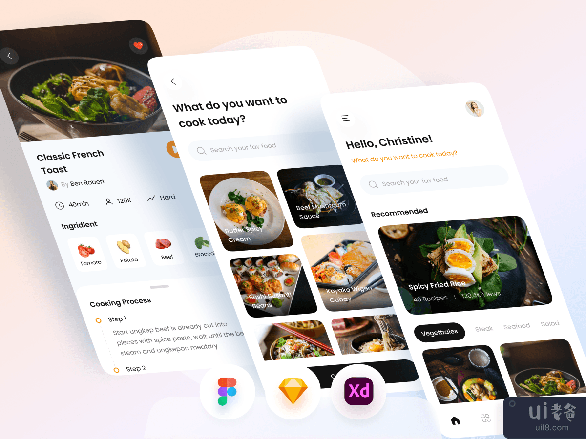 烹饪和食谱移动应用程序(Cooking and Recipes Mobile App)插图7