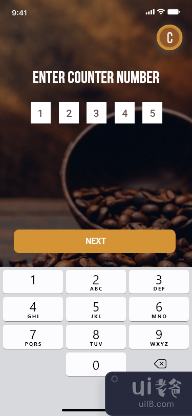 餐厅/咖啡网购手机app设计(Restaurant / coffee online shopping mobile app design)插图