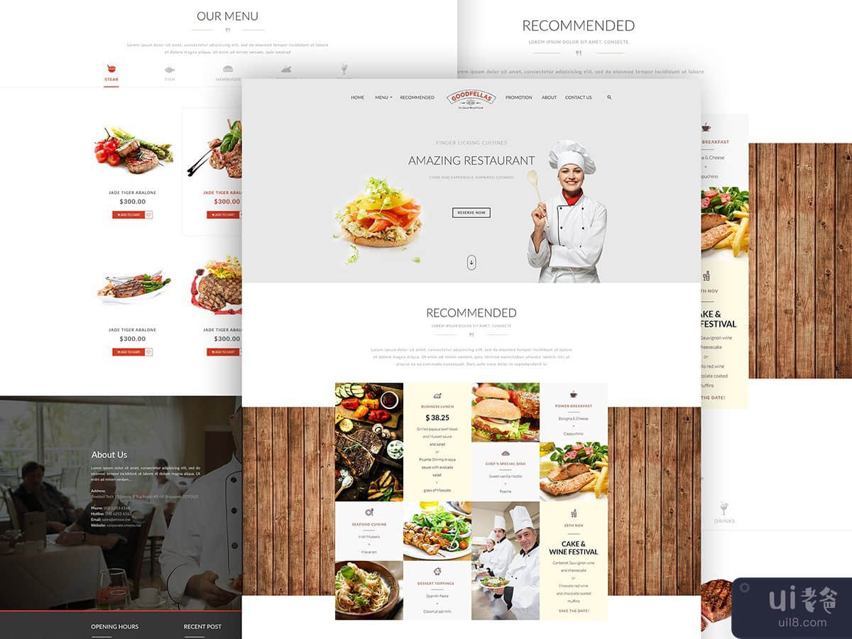 点餐网站设计探索(Food Order Website Design Exploration)插图