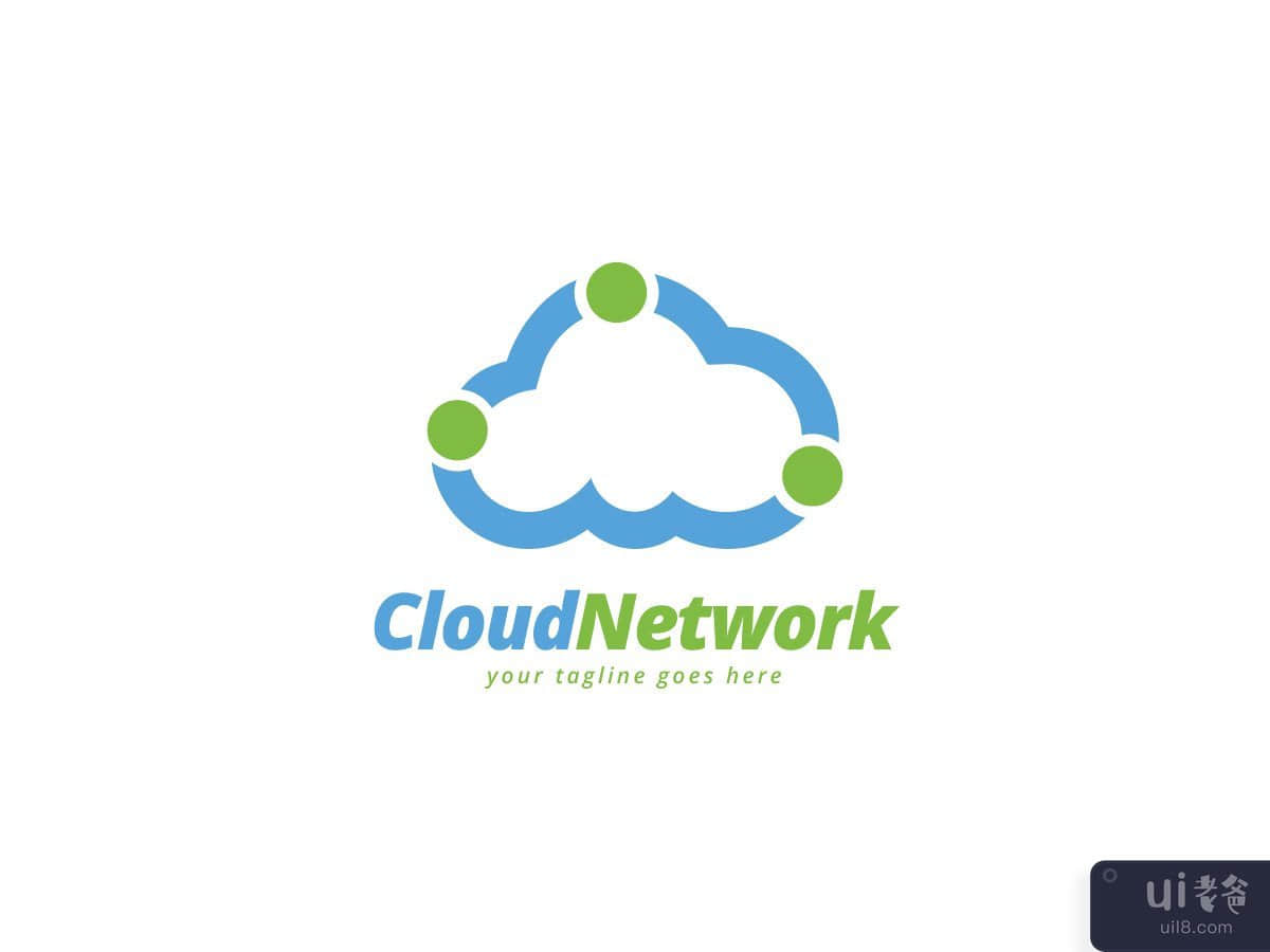 Cloud Vector Logo Design Template
