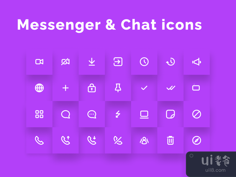 Messenger & Chat icons