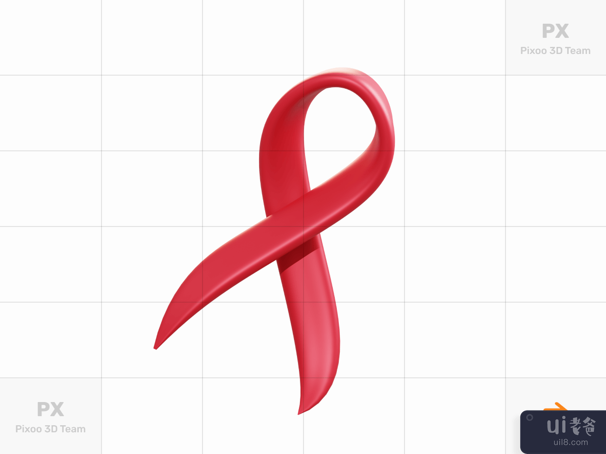 3D Medical Icons Pack - HIV