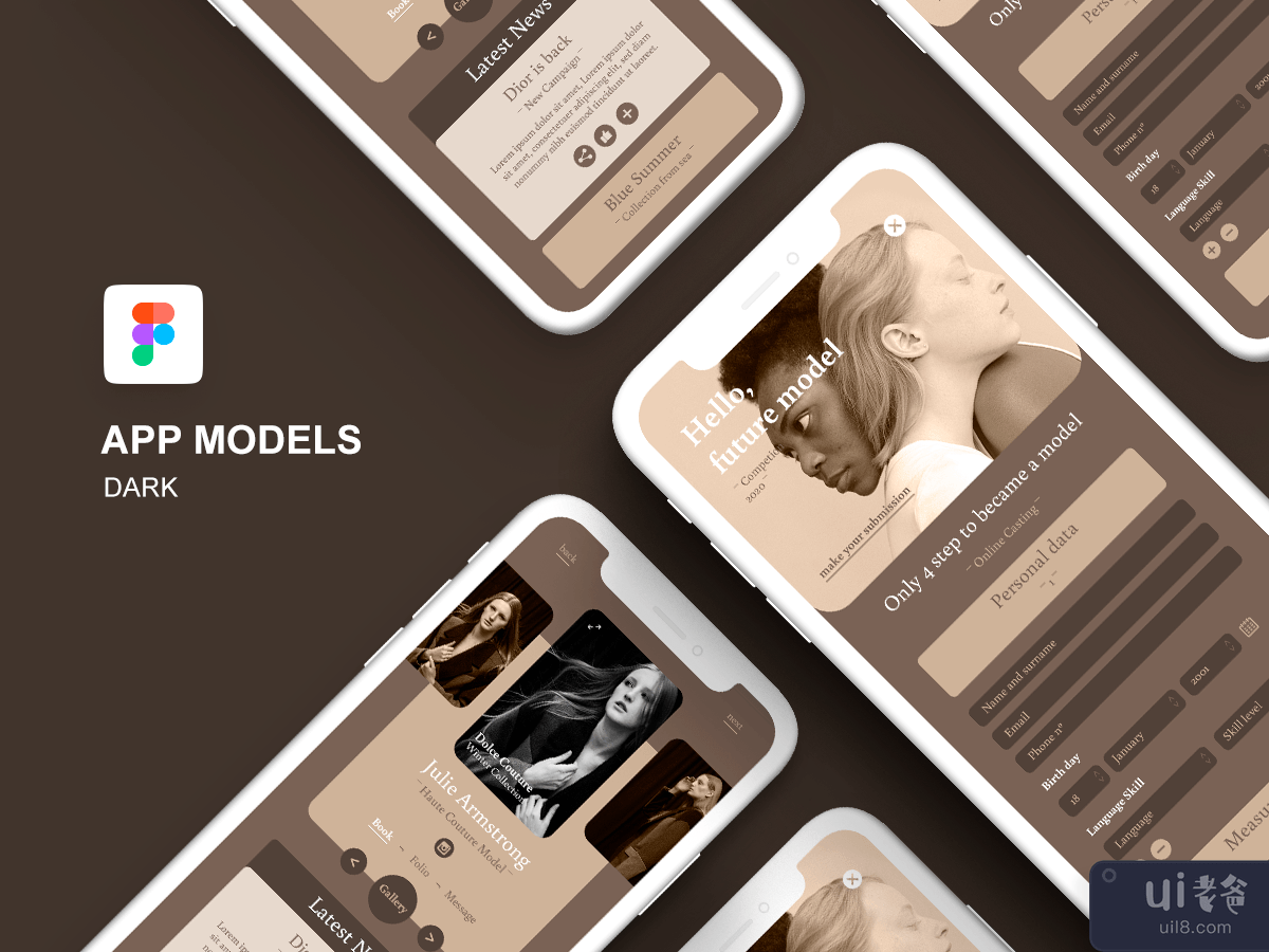 Model Agency iOS Mobile App