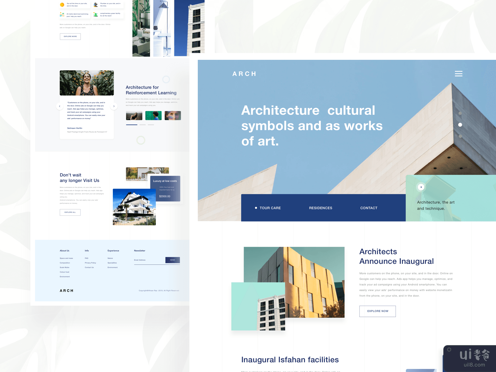 建筑网站设计(Architecture website design)插图1