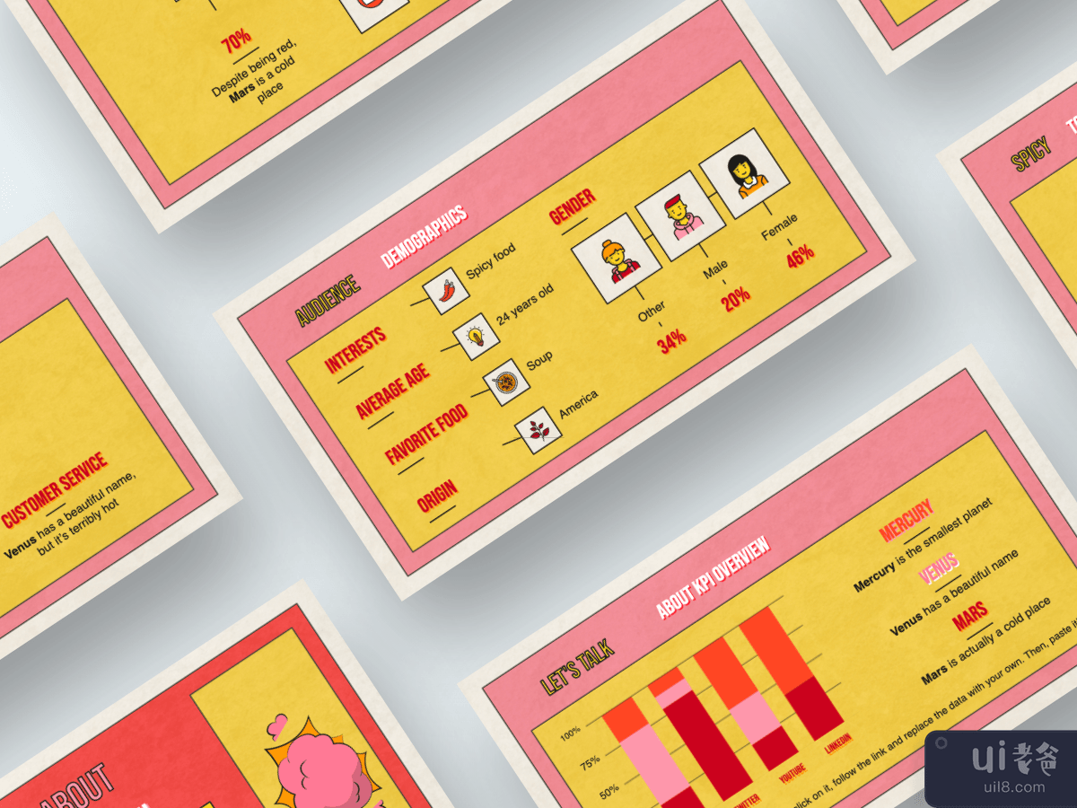 Spicy - 终极演示模板(Spicy - Ultimate Presentation Template)插图