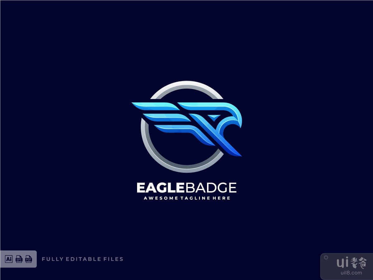 Eagle badge logo design