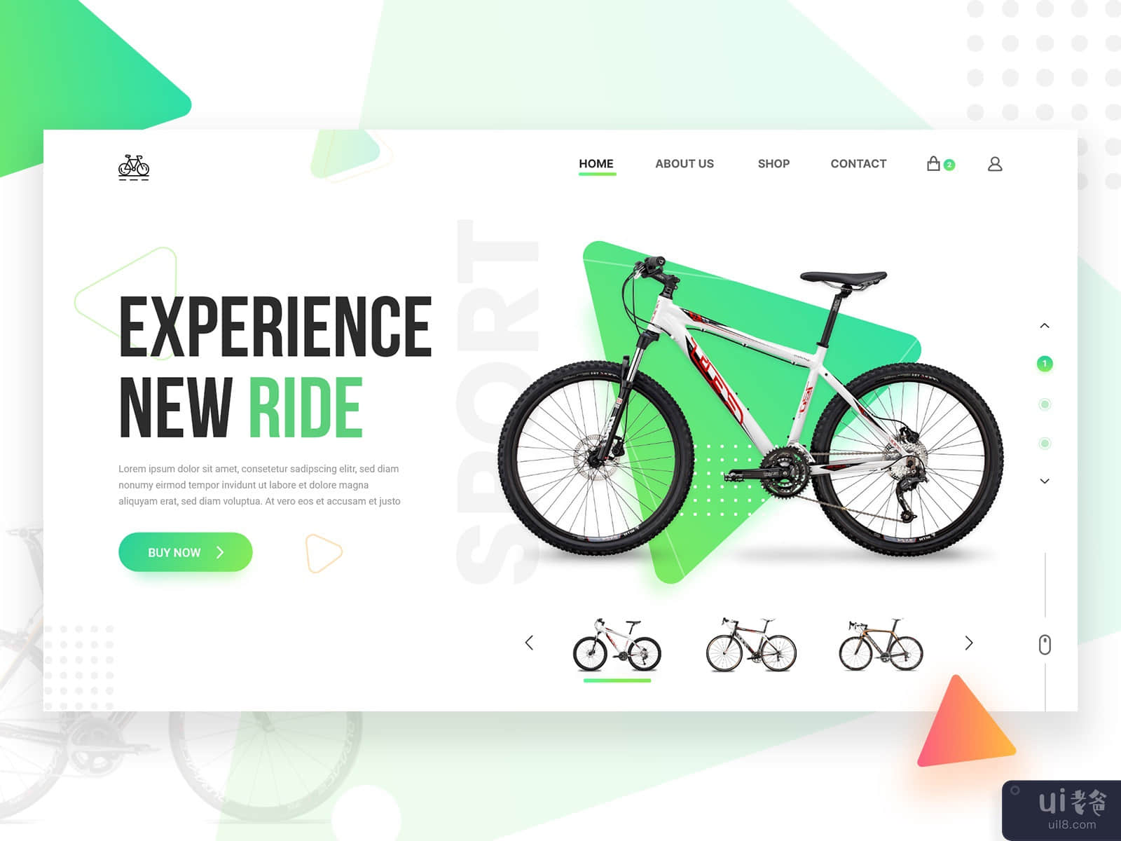Bicycle Store - Web Header