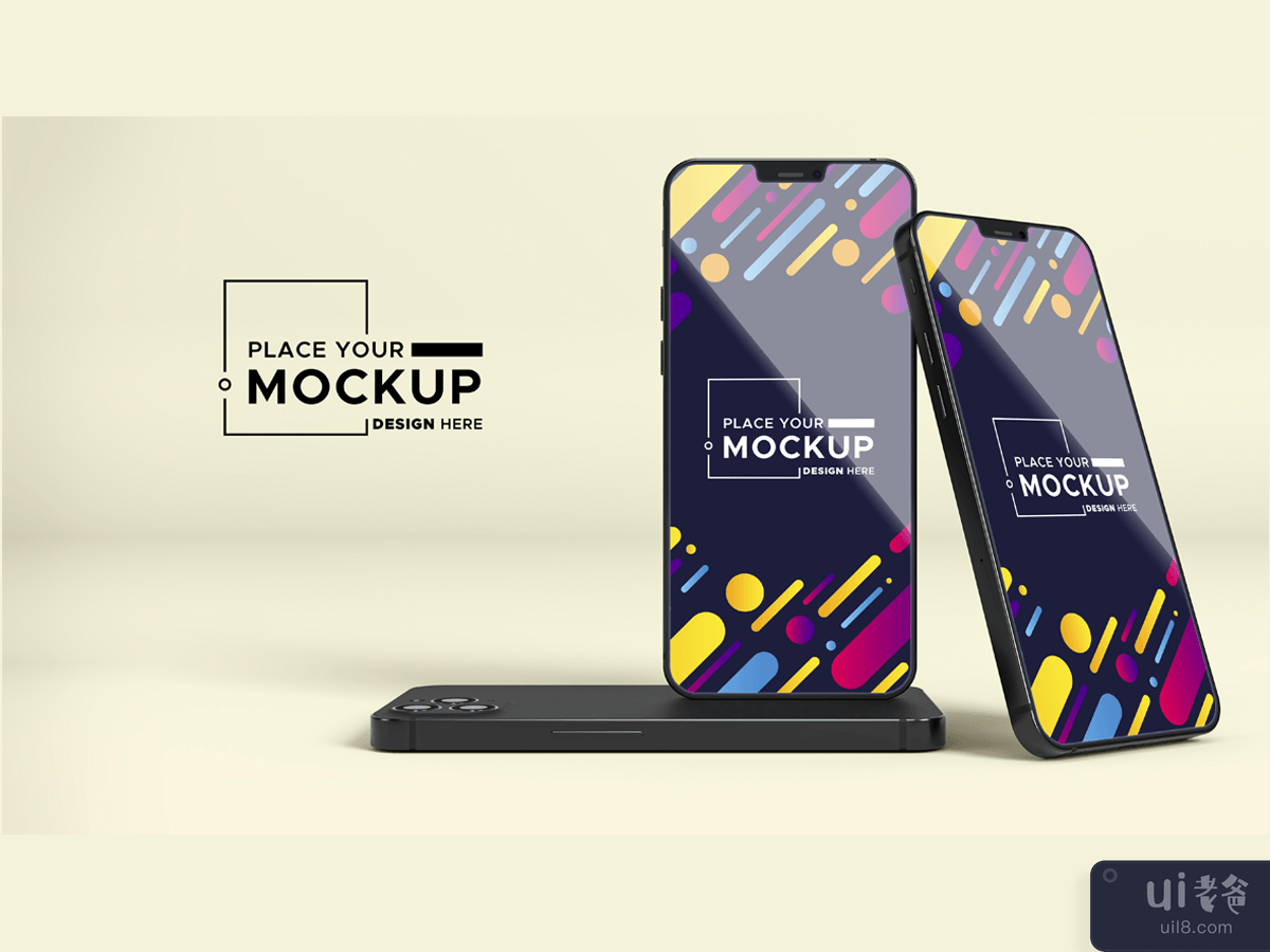 phone pack mockup
