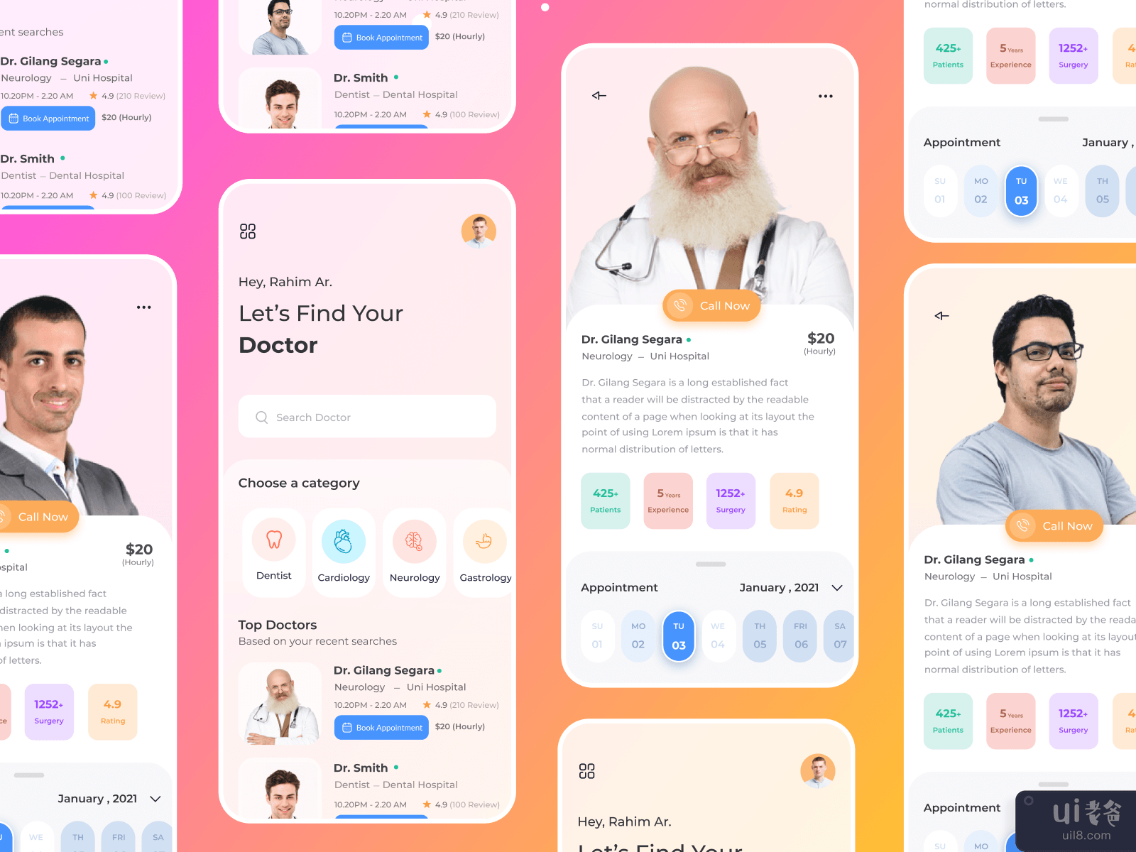 Doctor App Design