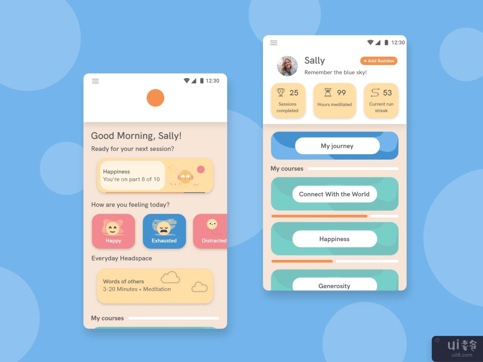 Headspace redesign