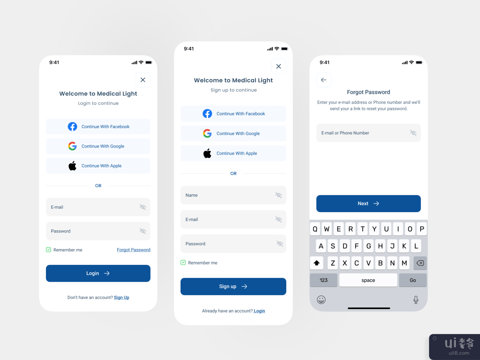 Medical App Design