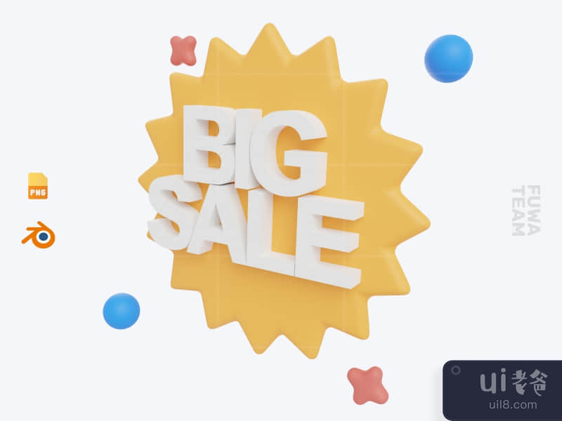 Big sale - 3D Ecommerce Icon Pack