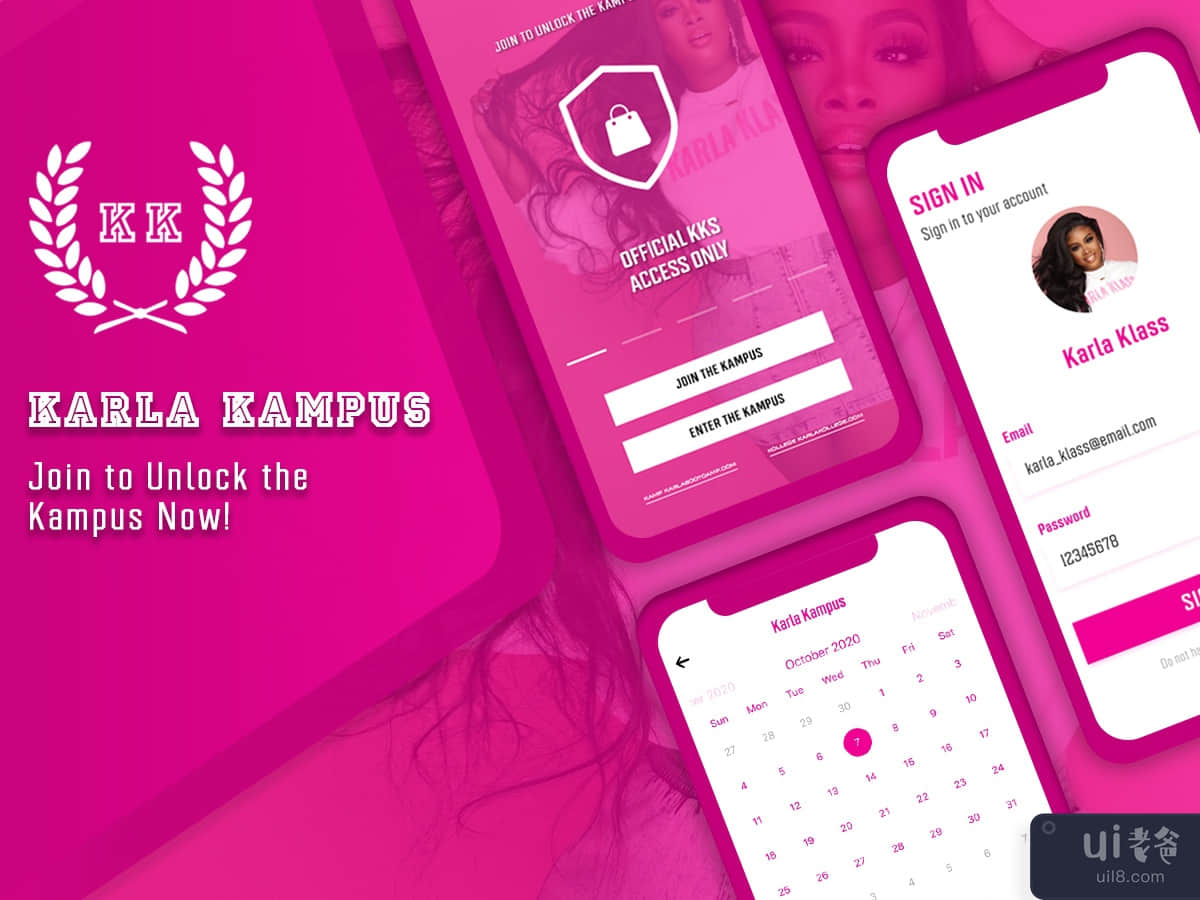 Karla Kampus App Design