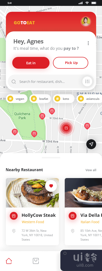 GoToEat 美食应用(GoToEat Food App)插图