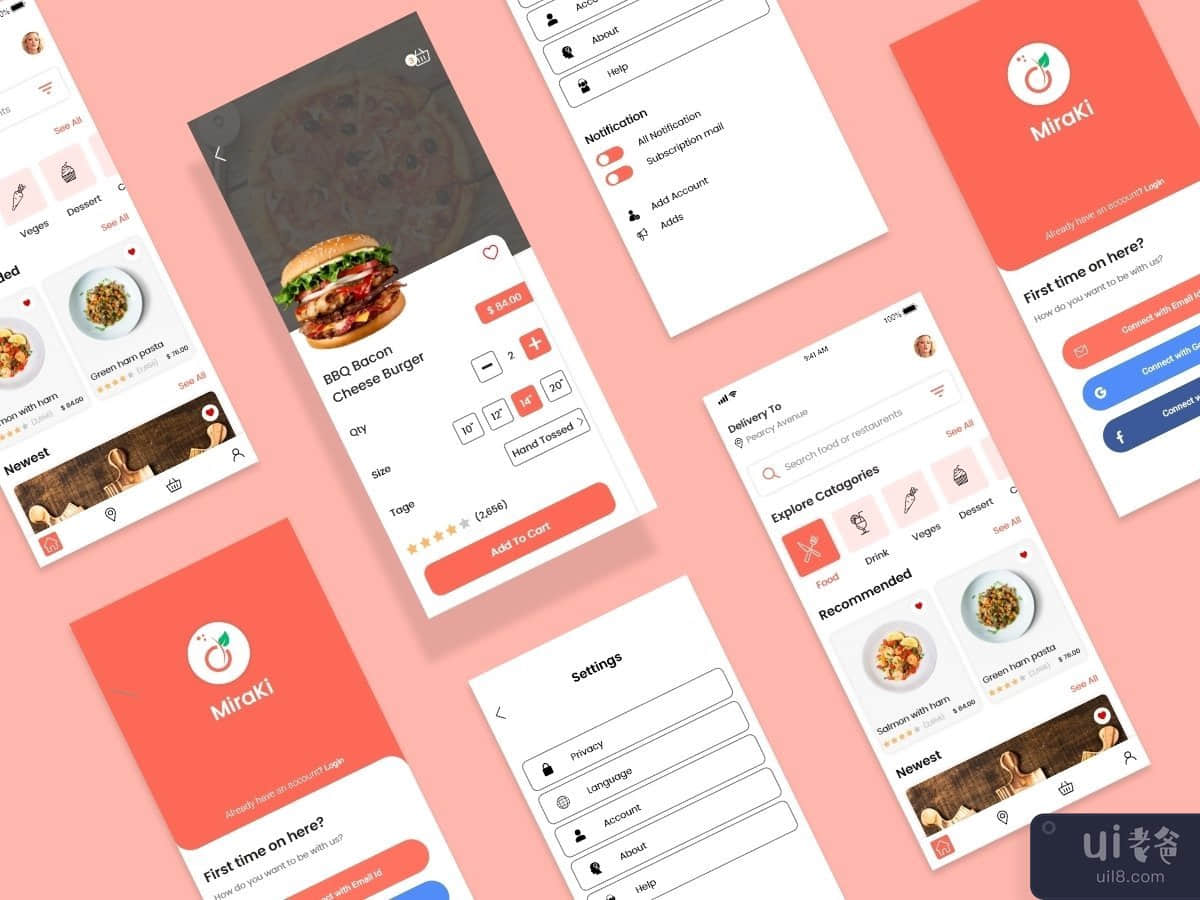 食品订购应用程序(Food Ordering App)插图