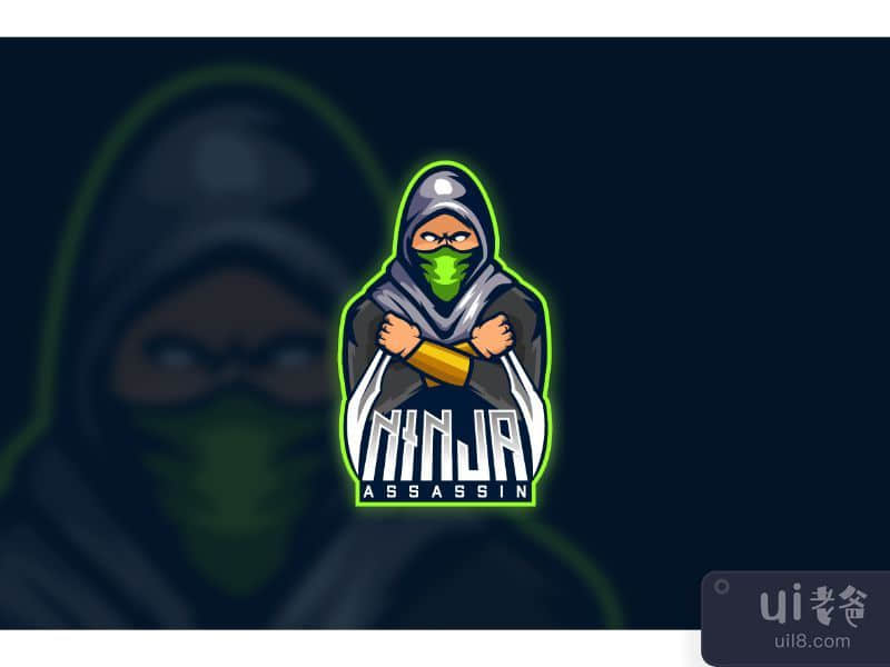 Esport Logo Ninja Assassin