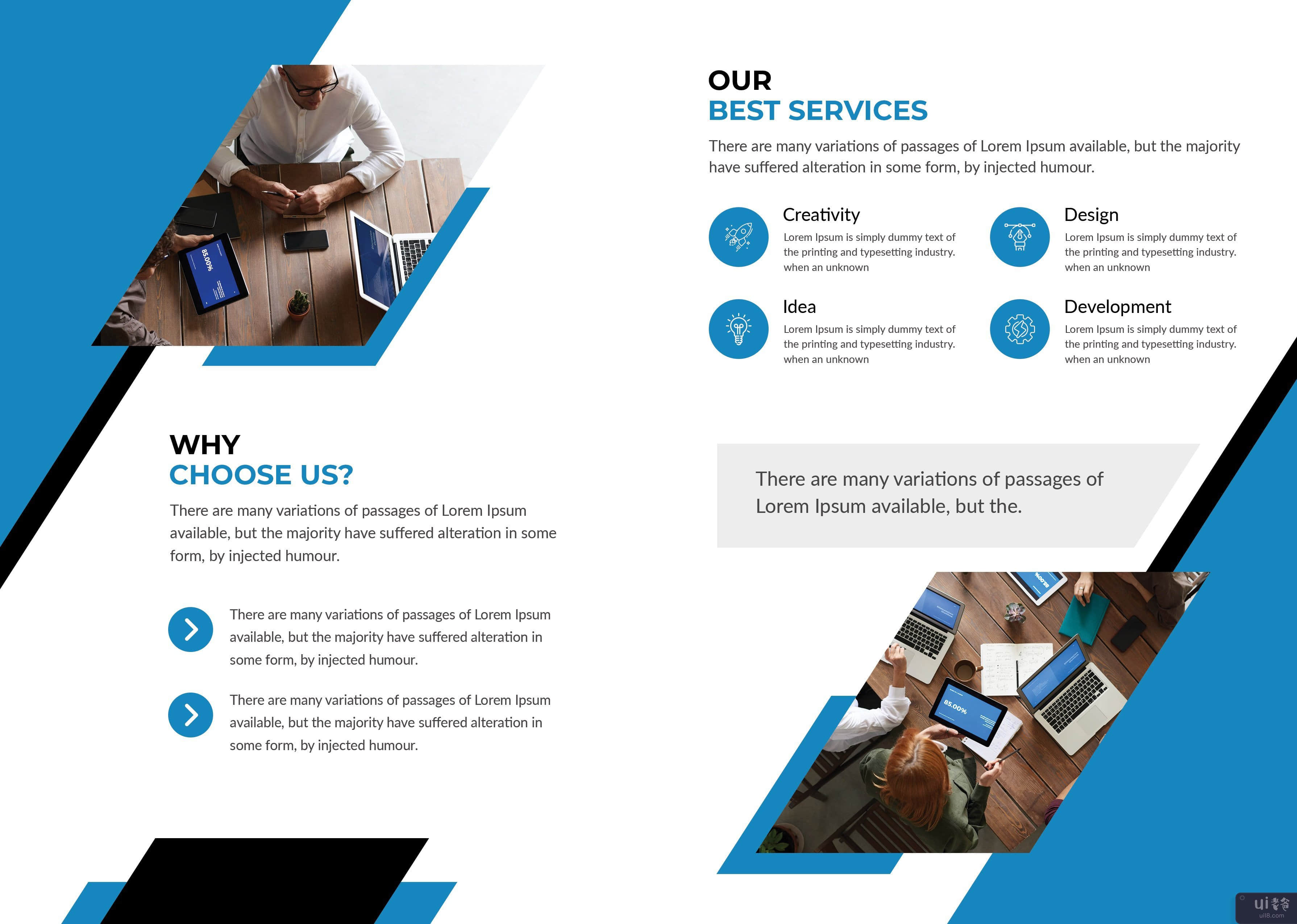 BI 折叠业务手册 1(BI Fold Business Brochure 1)插图