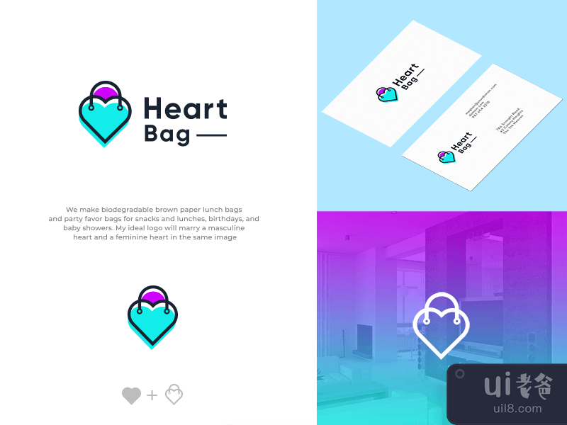 Heart Bag logo mark