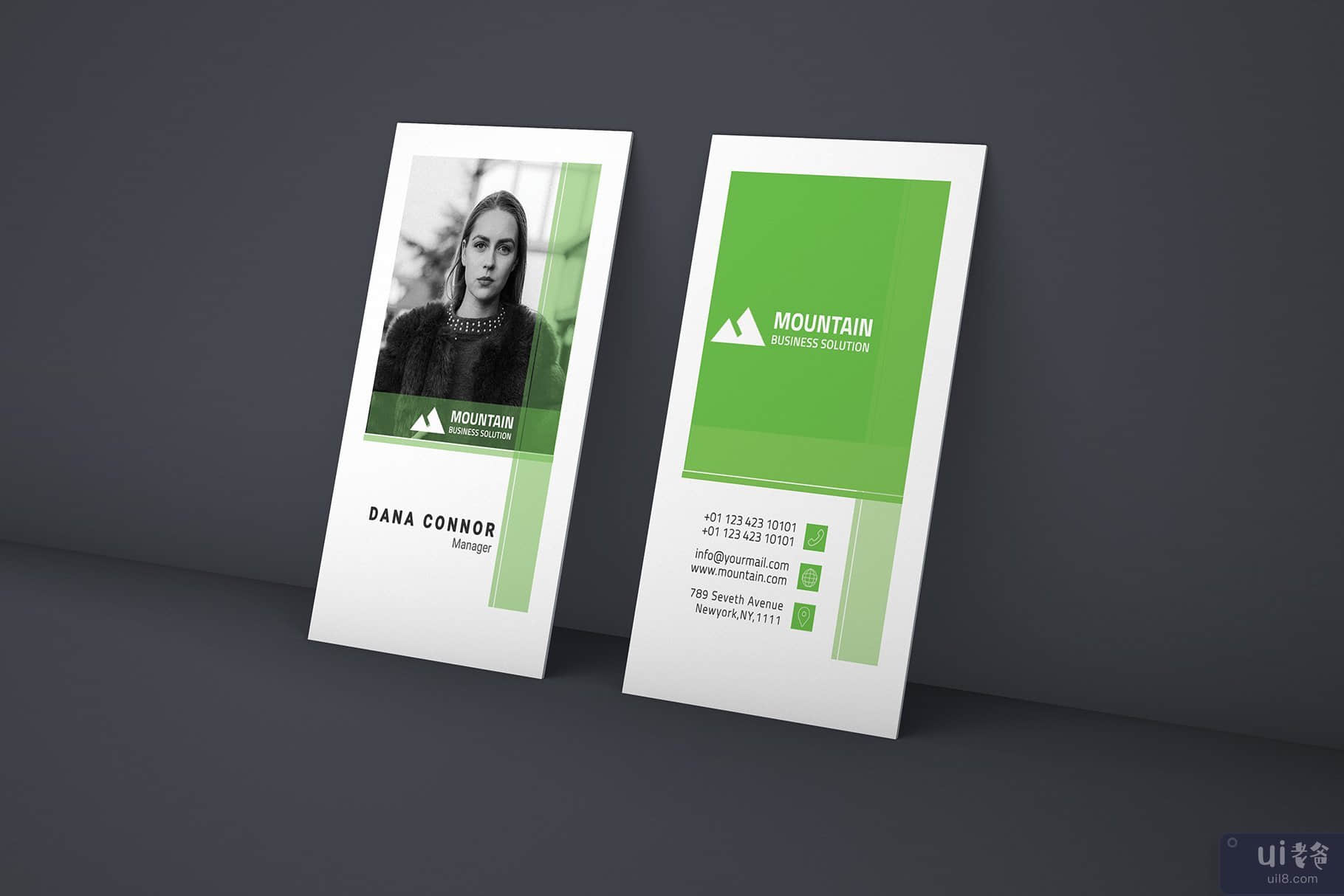 Creative Business Card Template for creative agency or person(Creative Business Card Template for creative agency or person)插图2
