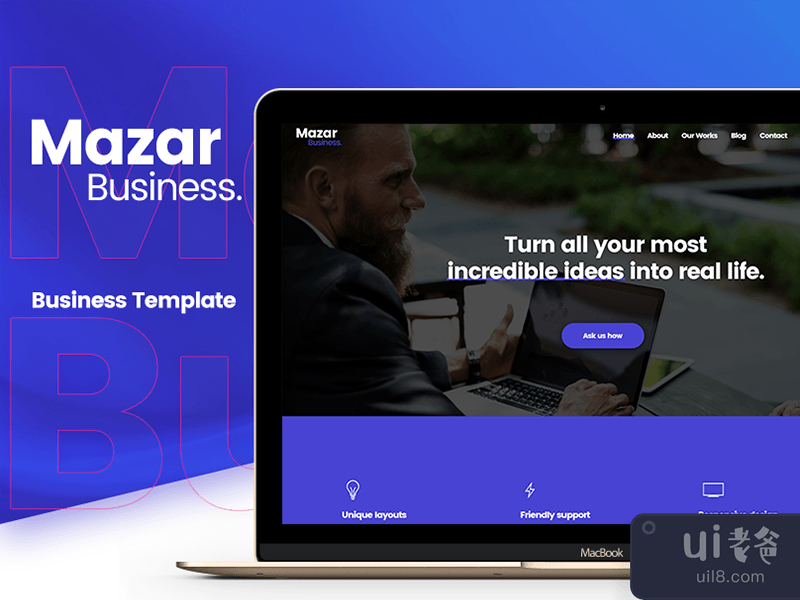 Mazar - Creative Business Template