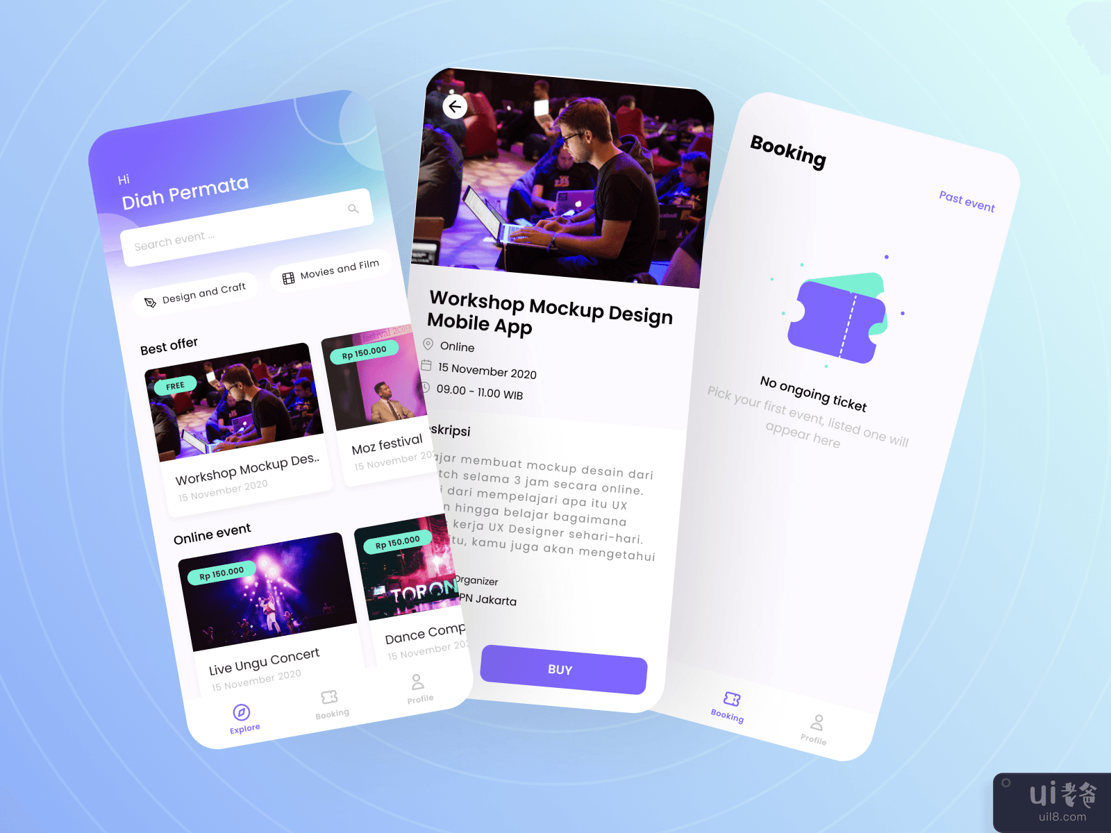 Event Booking App