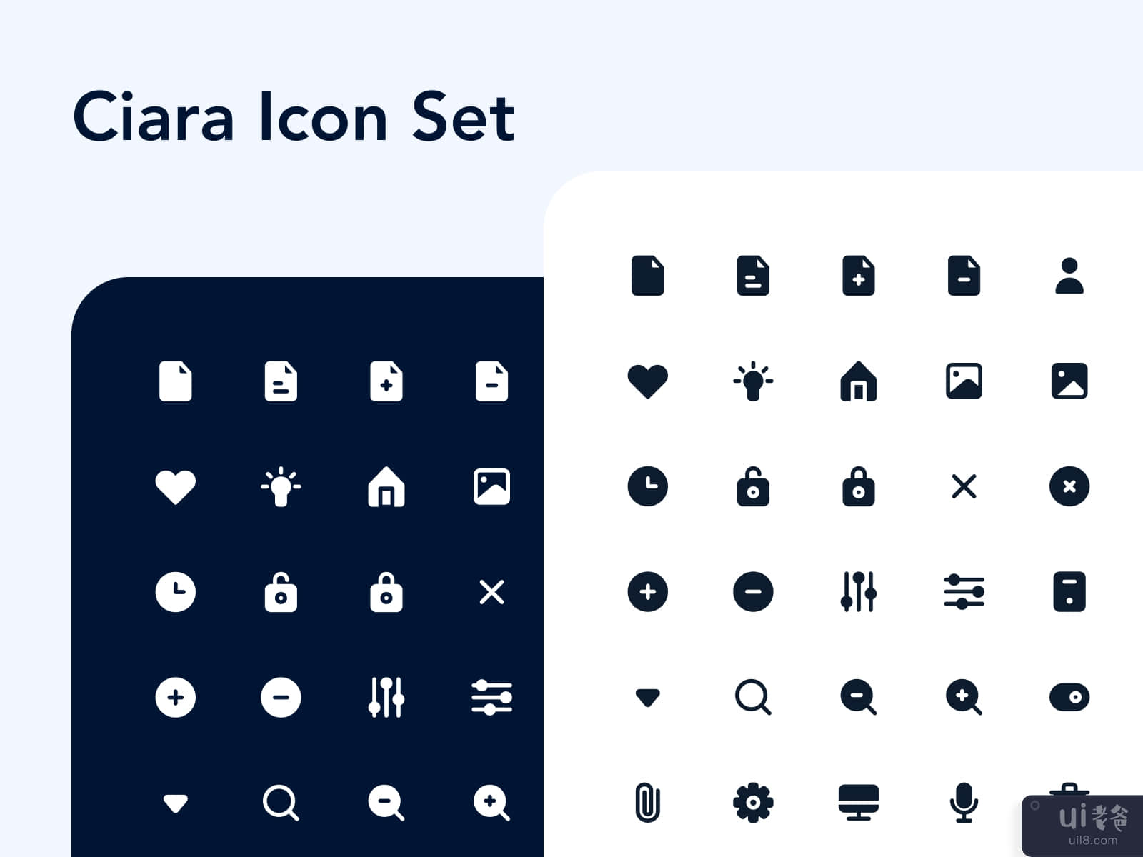 Ciara Icons Set