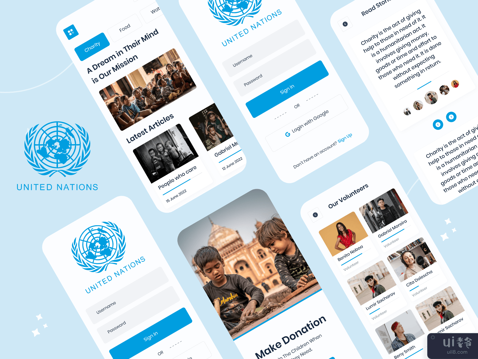 联合国应用程序设计(United Nations App Design)插图1