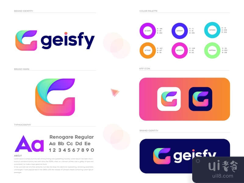 Gesisfy Logo Branding Design