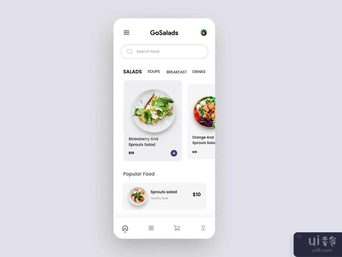 送餐移动应用(Delivery Food Mobile Apps)插图1