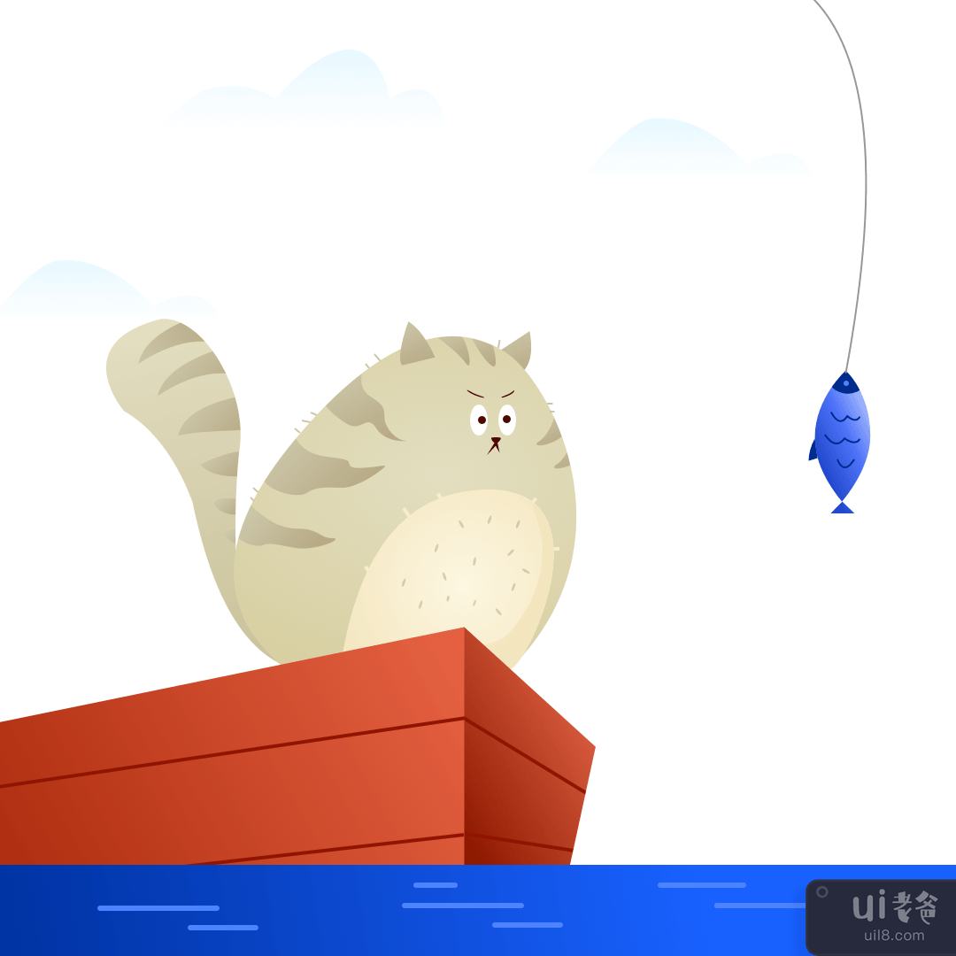 猫 N 鱼（素描封面）(Cat N Fish (Sketch Cover))插图1