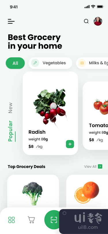杂货应用(Grocery App)插图1