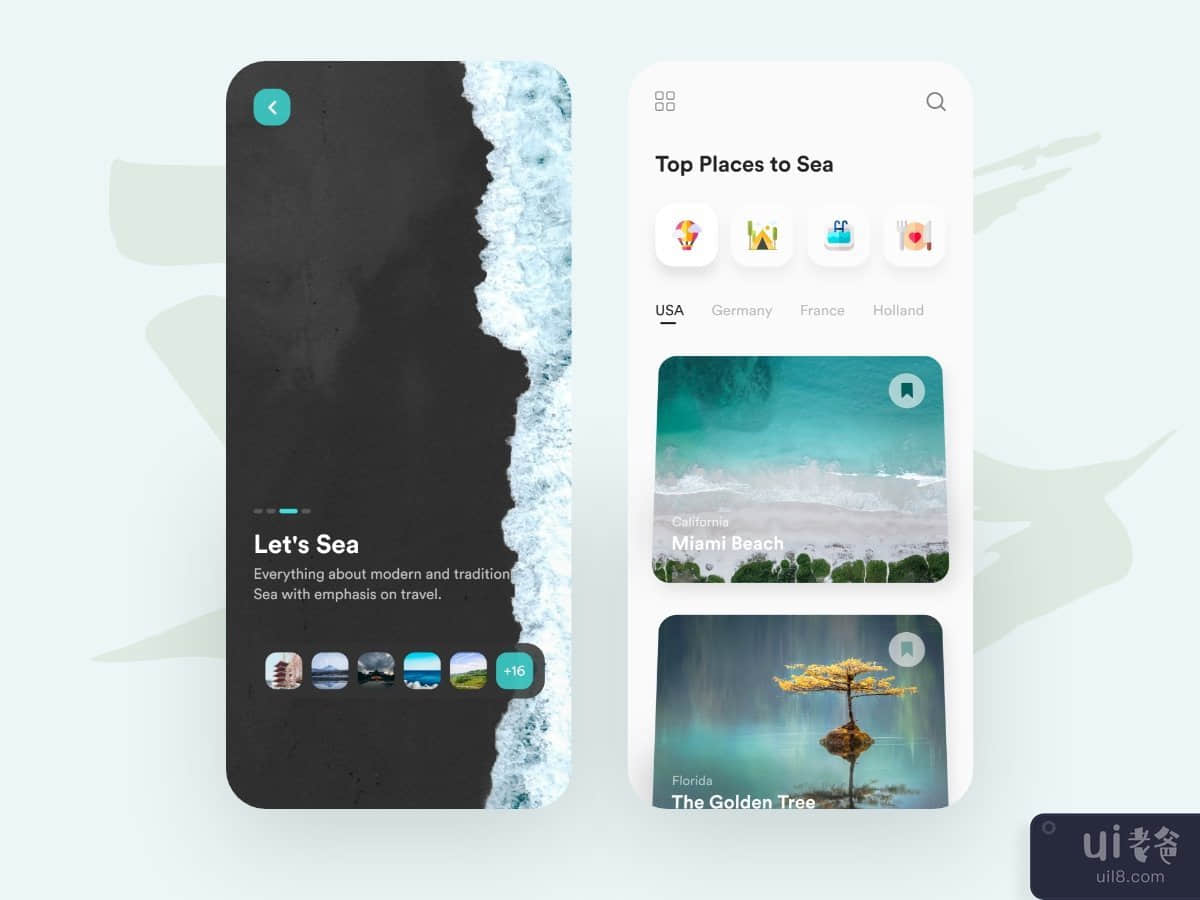 Travel App - Sea USA Version