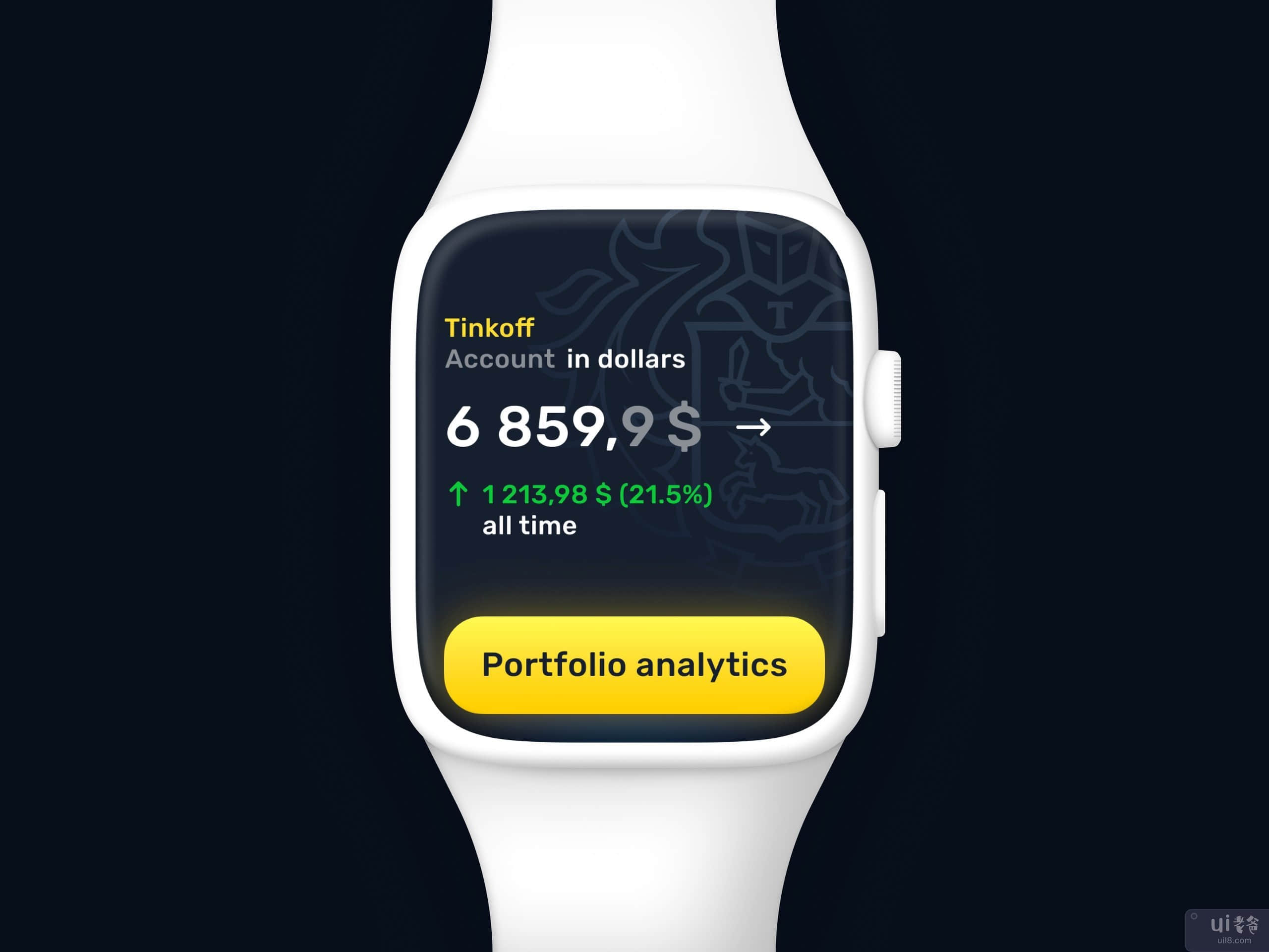 Apple Watch UI Tinkoff 投资(Apple Watch UI Tinkoff invest)插图1
