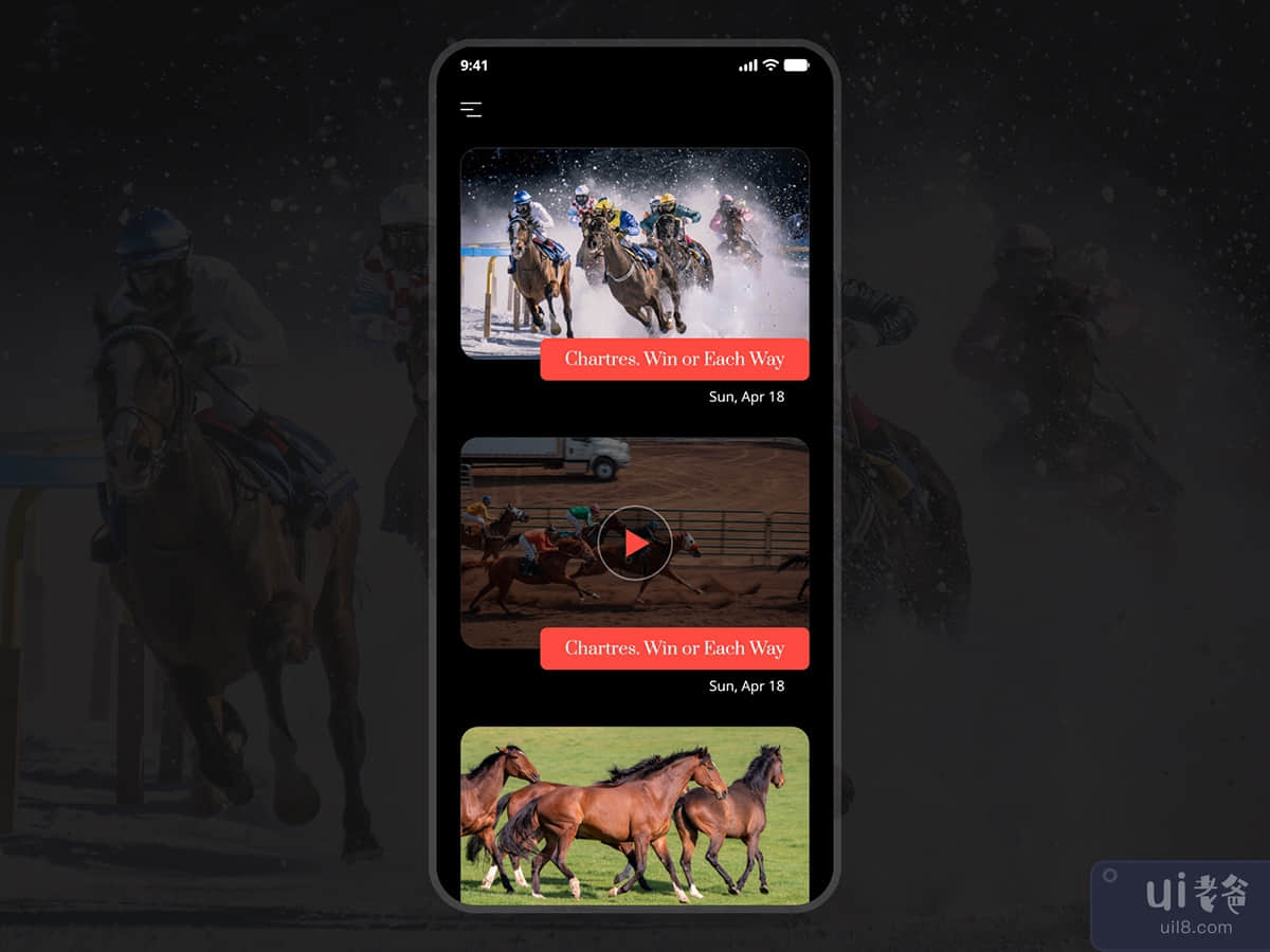 赛马投注应用程序(Horse Racing Bet App)插图