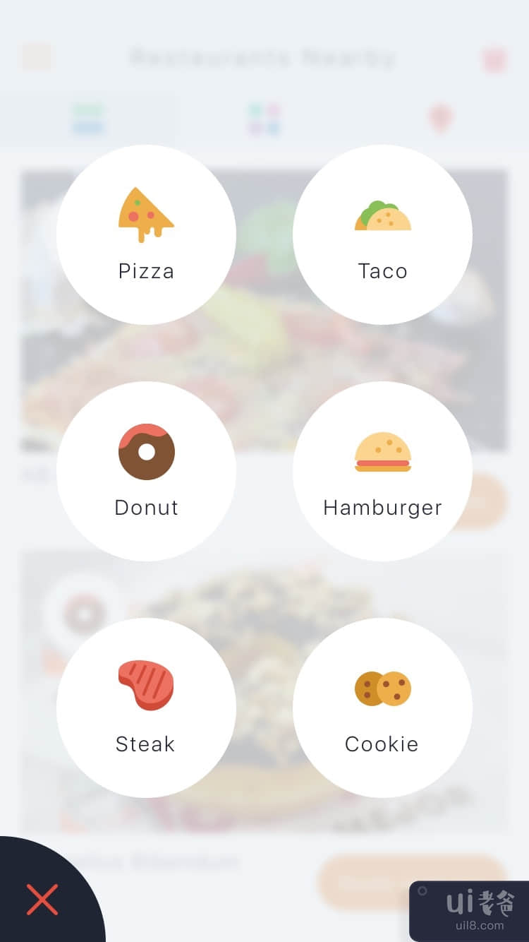 Foodnow - Sketch 移动 UI 套件(Foodnow - Sketch Mobile UI Kit)插图