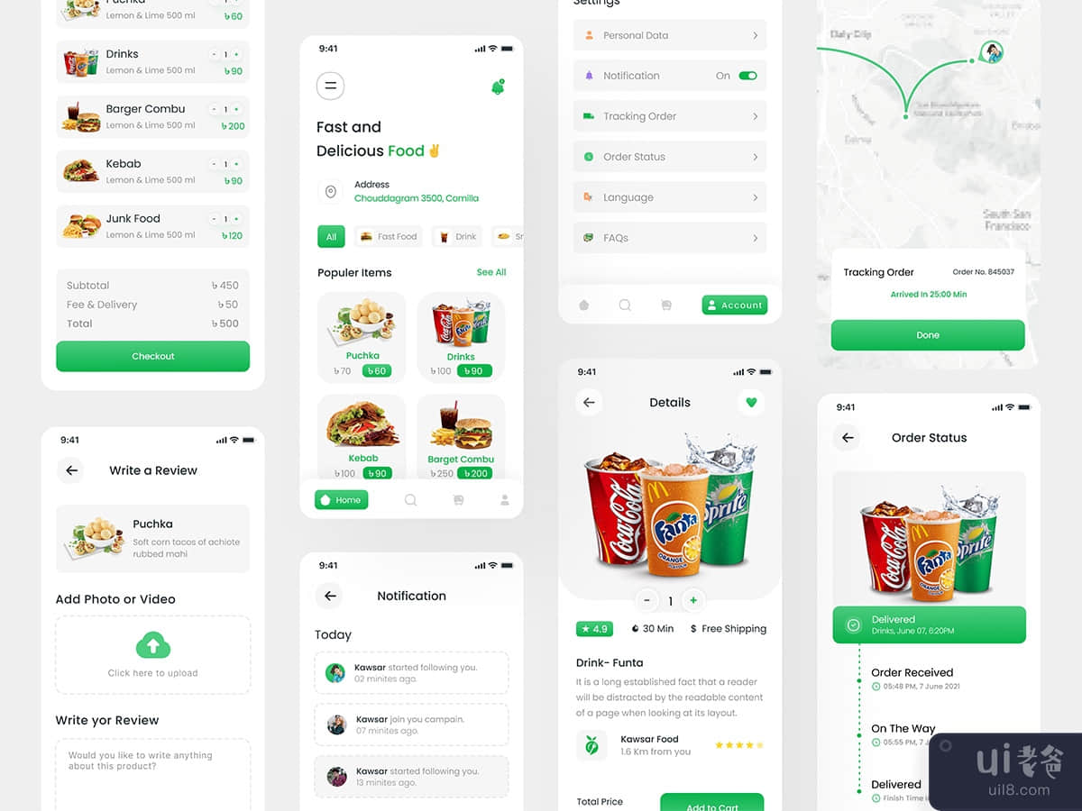  FoodCai - Food Delivery Mobile App