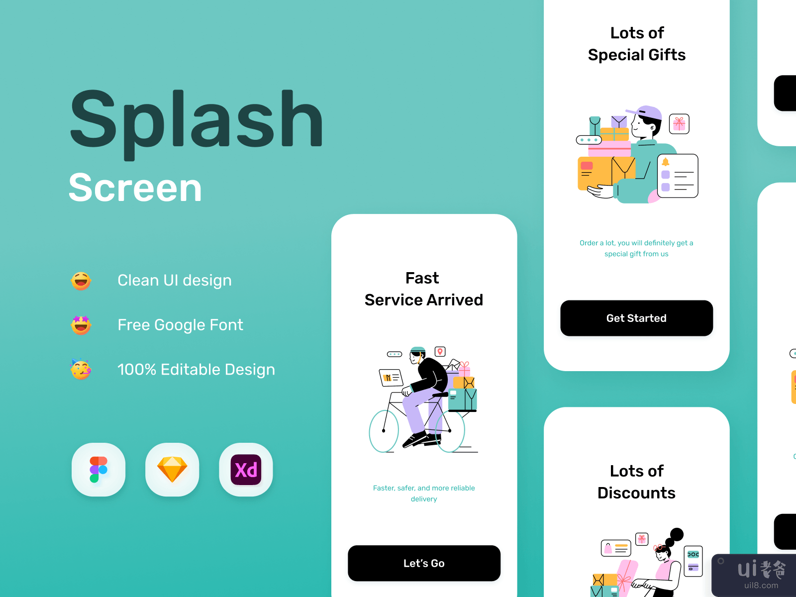 Splash Screen E-Commerce