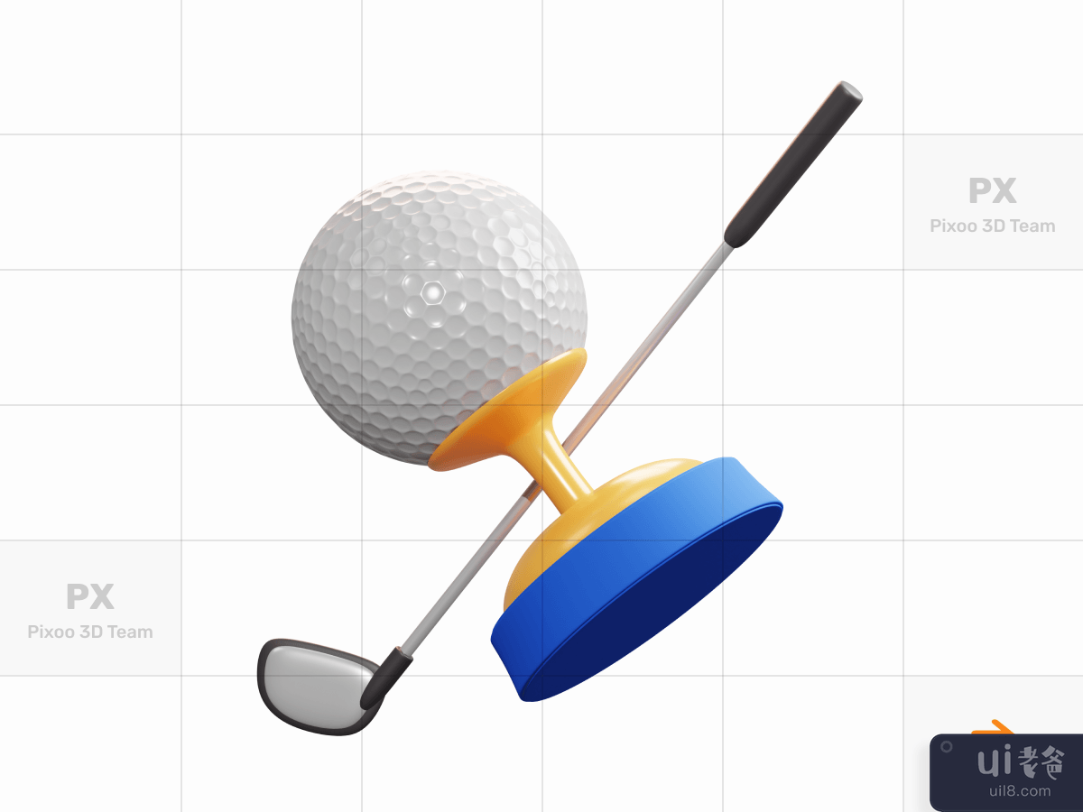 Lomba - 3D Olympic Set _ Golf