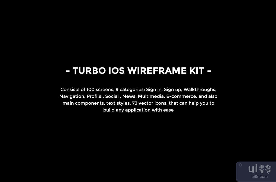 Turbo iOS 线框套件(Turbo iOS Wireframe Kit)插图9