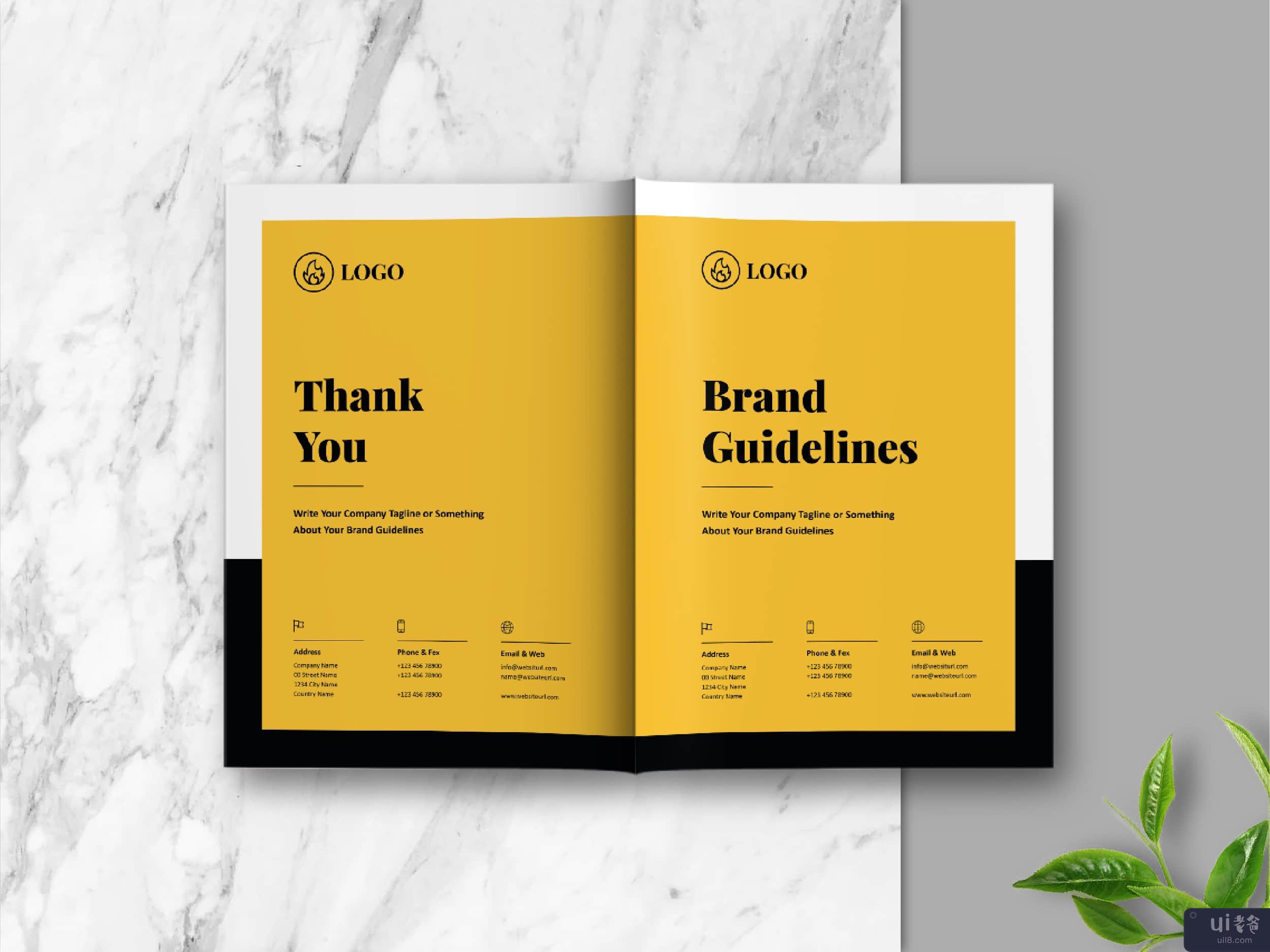 品牌指南模板(Brand Guideline Template)插图7