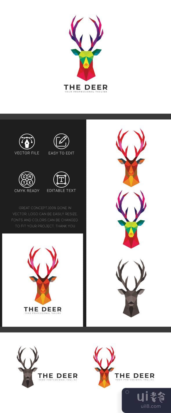 鹿标志(The Deer Logo)插图3